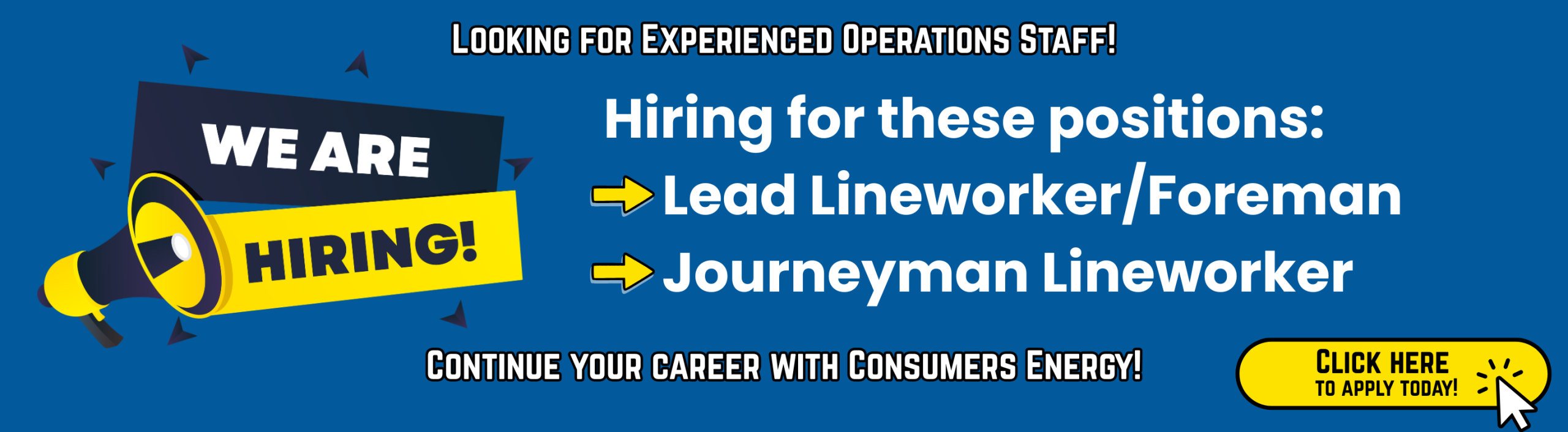 We're hiring