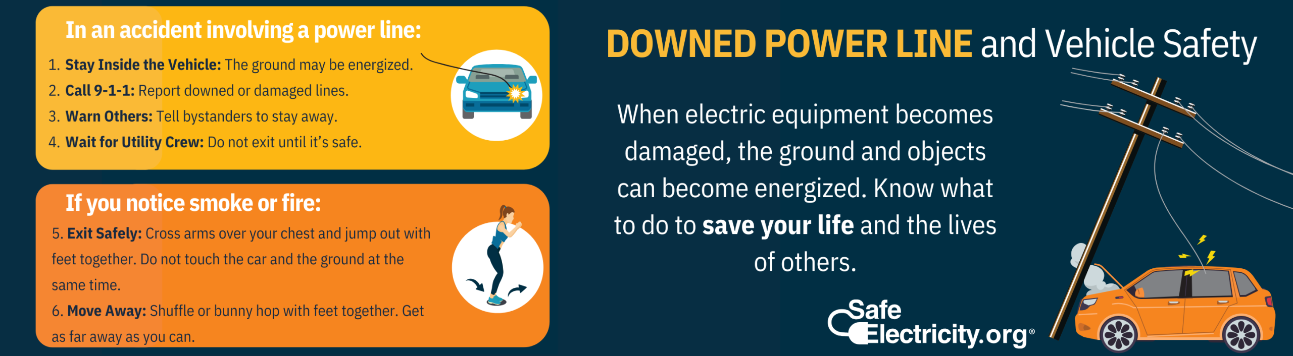 Downed power line